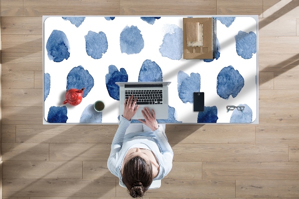 Tapis de bureau Points d'encre
