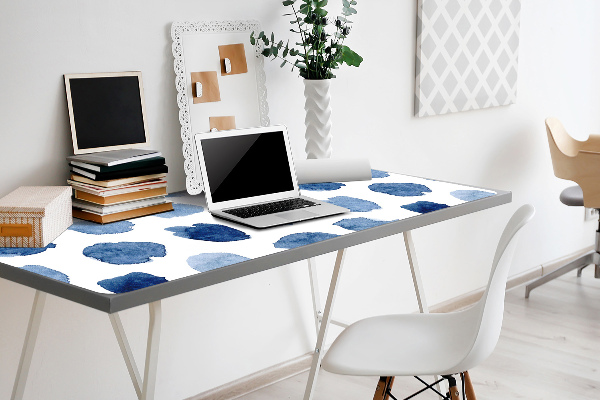 Tapis de bureau Points d'encre
