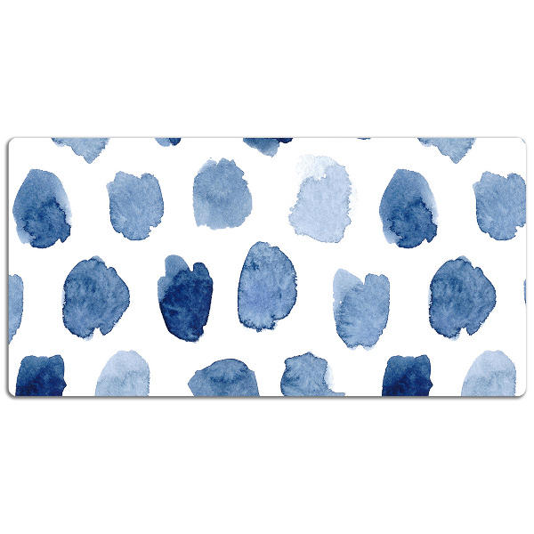 Tapis de bureau Points d'encre