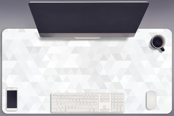 Protège bureau Triangles légers
