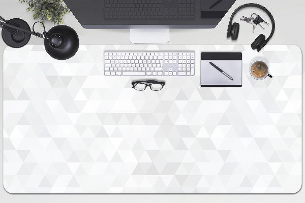 Protège bureau Triangles légers