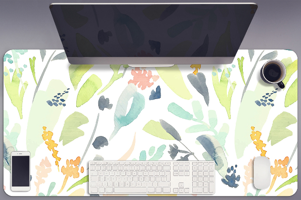 Sous main de bureau Fleurs