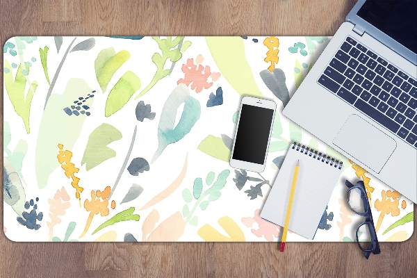 Sous main de bureau Fleurs