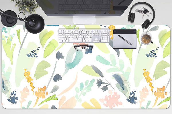 Sous main de bureau Fleurs