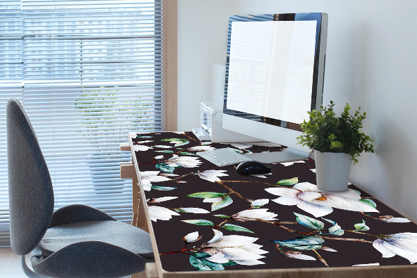 Tapis de bureau Fleurs peintes