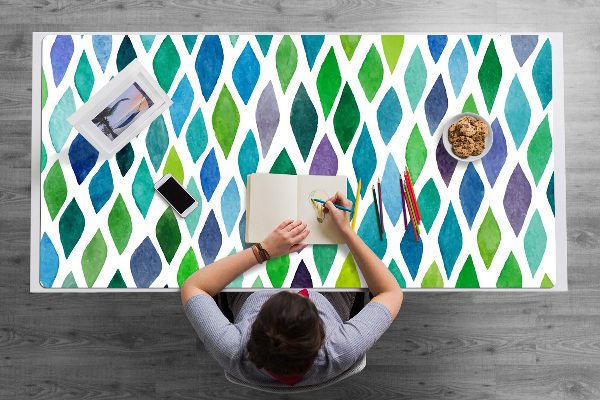 Sous-main bureau Modèles colorés