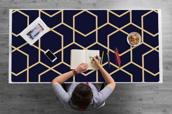 Sous main de bureau Modèle d'or
