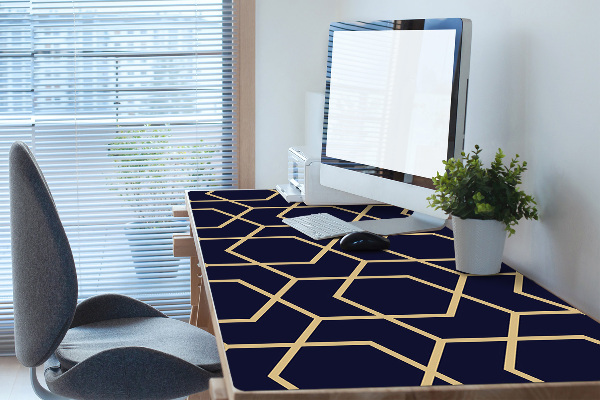 Sous main de bureau Modèle d'or