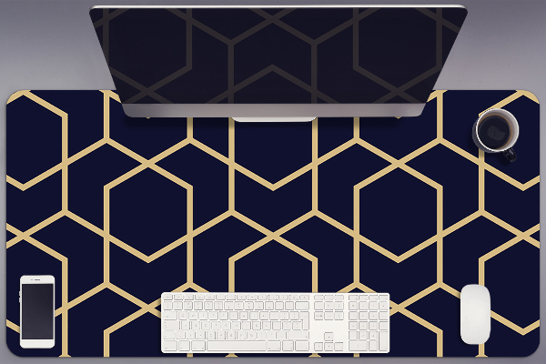 Sous main de bureau Modèle d'or
