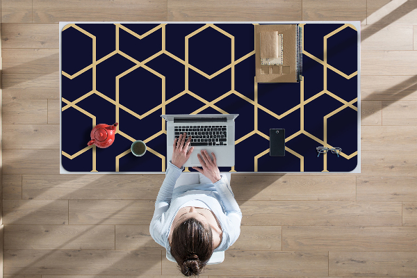 Sous main de bureau Modèle d'or