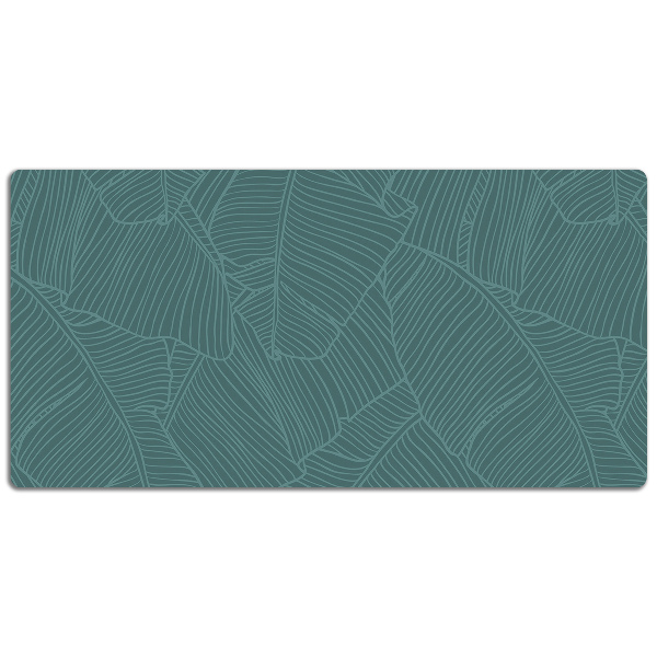 Sous main de bureau Feuille d'eau