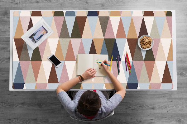 Sous main de bureau Peinture murale rétro