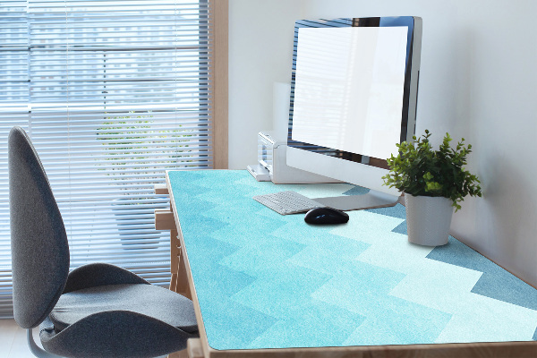 Sous main de bureau Modèle zigzag