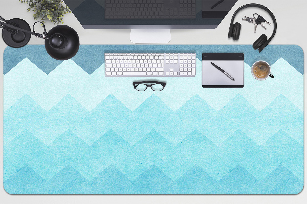 Sous main de bureau Modèle zigzag