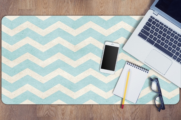 Sous main de bureau Zigzag