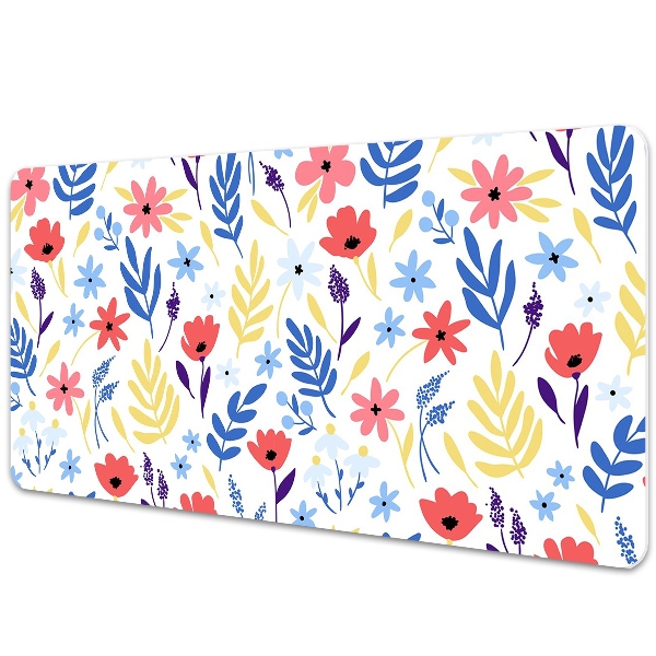 Tapis de bureau Fleurs colorées