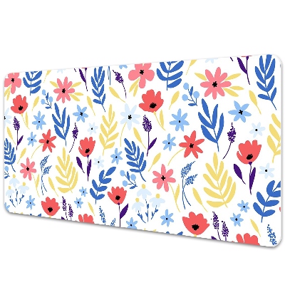 Tapis de bureau Fleurs colorées