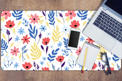 Tapis de bureau Fleurs colorées