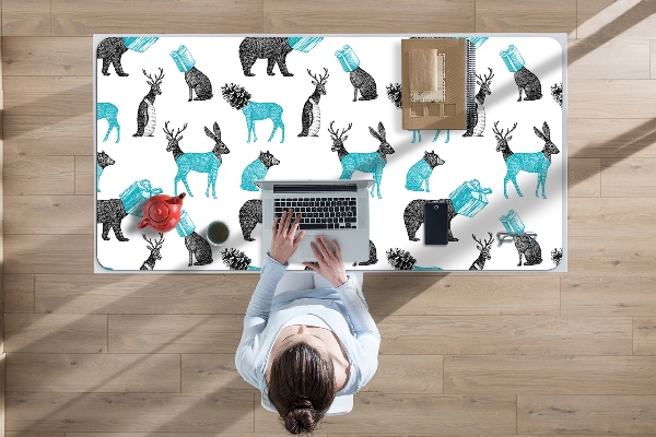 Sous main de bureau Animaux