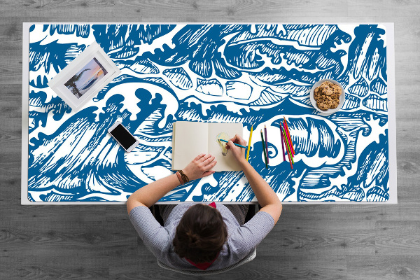 Sous main de bureau Tempête