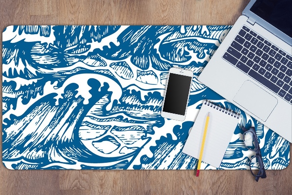Sous main de bureau Tempête
