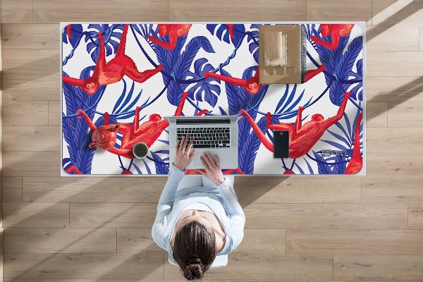 Sous-main bureau Abstraction de singe