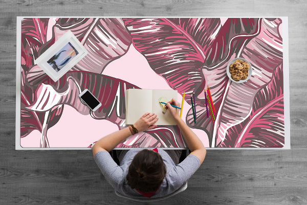 Tapis de bureau Paume rose