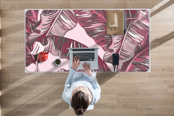 Tapis de bureau Paume rose