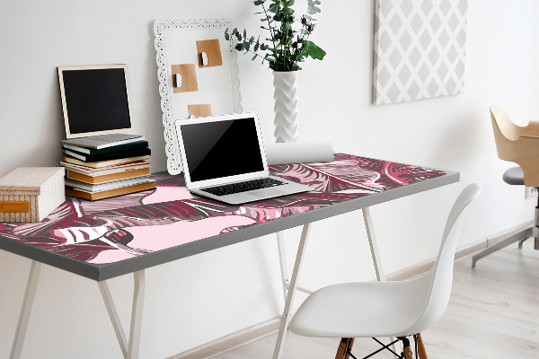 Tapis de bureau Paume rose