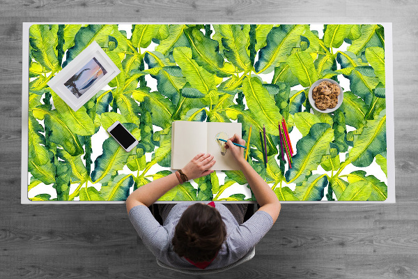 Tapis de bureau Feuilles d'aquarelle
