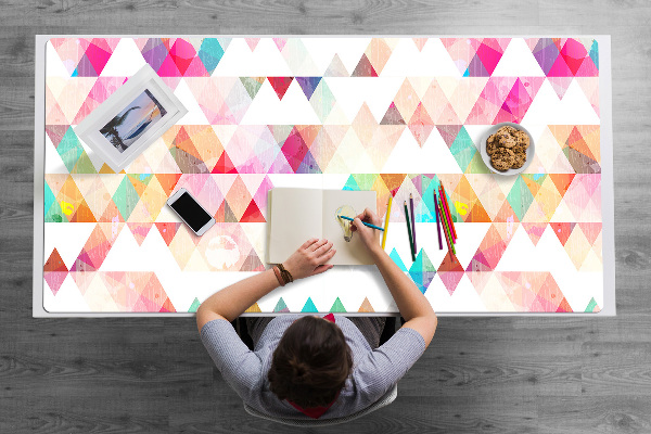 Tapis de bureau Géométrie arc-en-ciel