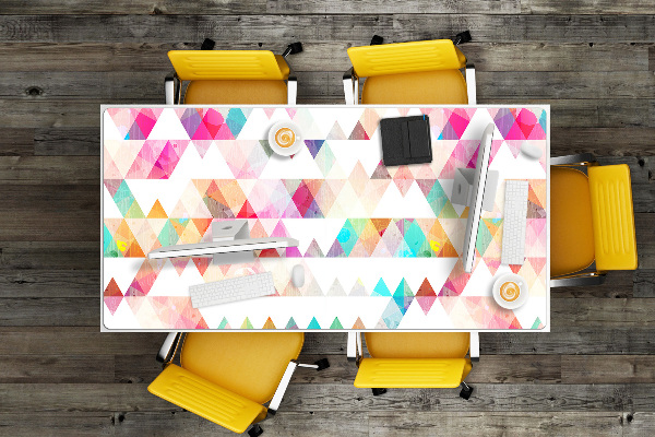 Tapis de bureau Géométrie arc-en-ciel