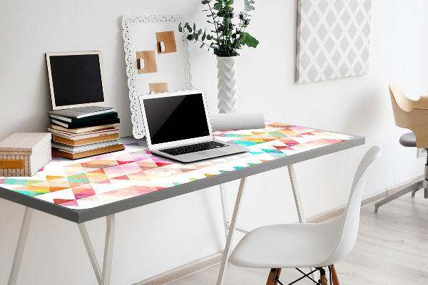 Tapis de bureau Géométrie arc-en-ciel
