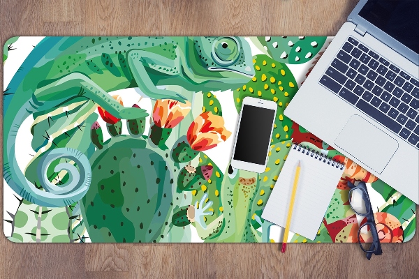 Sous main de bureau Caméléons