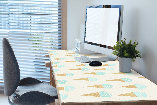 Sous main de bureau Crème glacée