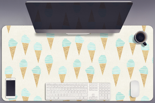 Sous main de bureau Crème glacée
