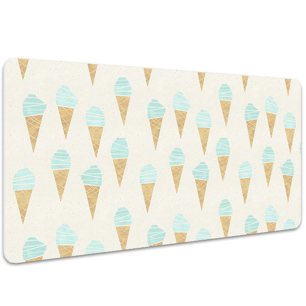 Sous main de bureau Crème glacée