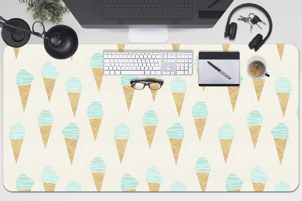 Sous main de bureau Crème glacée