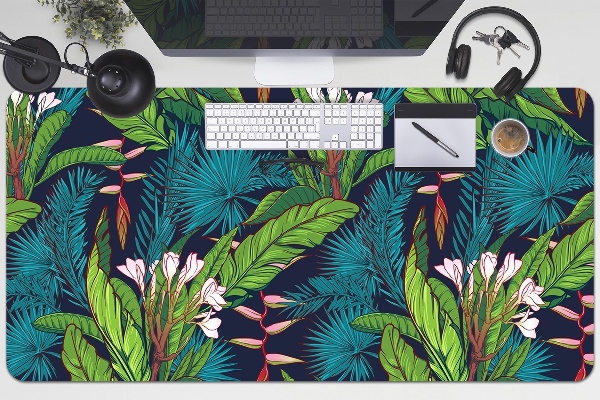 Sous-main bureau Jungle tropicale