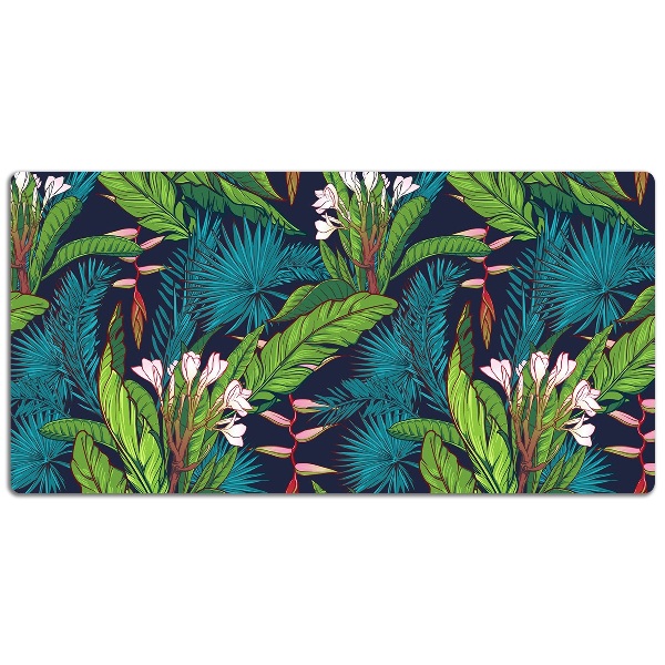 Sous-main bureau Jungle tropicale