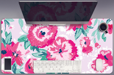 Sous main de bureau Fleurs