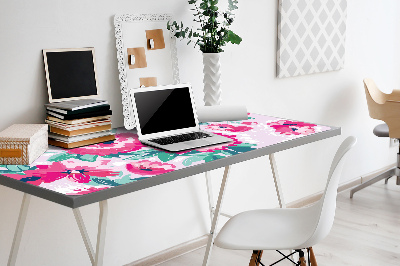 Sous main de bureau Fleurs