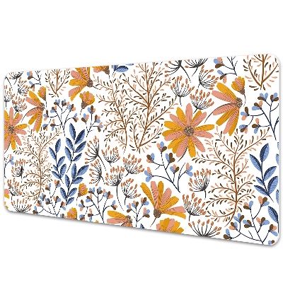 Tapis de bureau Fleurs peintes