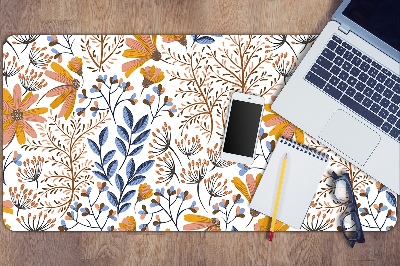 Tapis de bureau Fleurs peintes