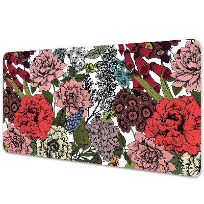 Tapis de bureau Fleurs d'automne