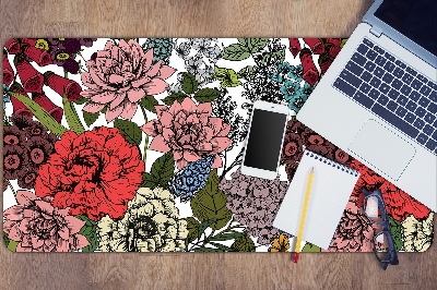 Tapis de bureau Fleurs d'automne