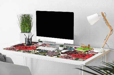 Tapis de bureau Fleurs d'automne