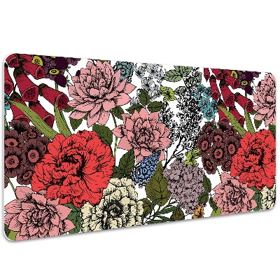 Tapis de bureau Fleurs d'automne