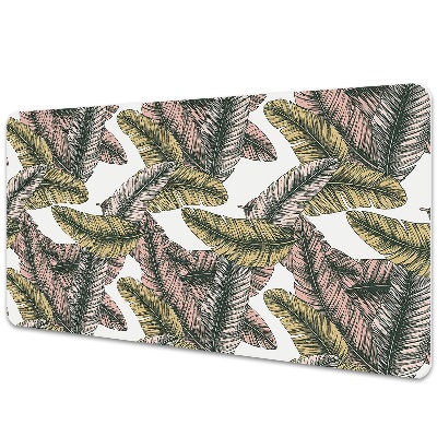 Tapis de bureau Feuilles de banane