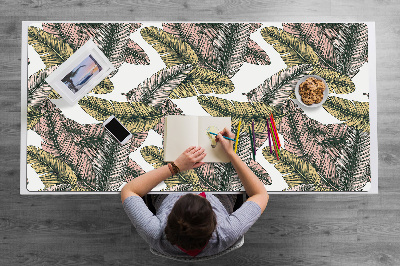 Tapis de bureau Feuilles de banane